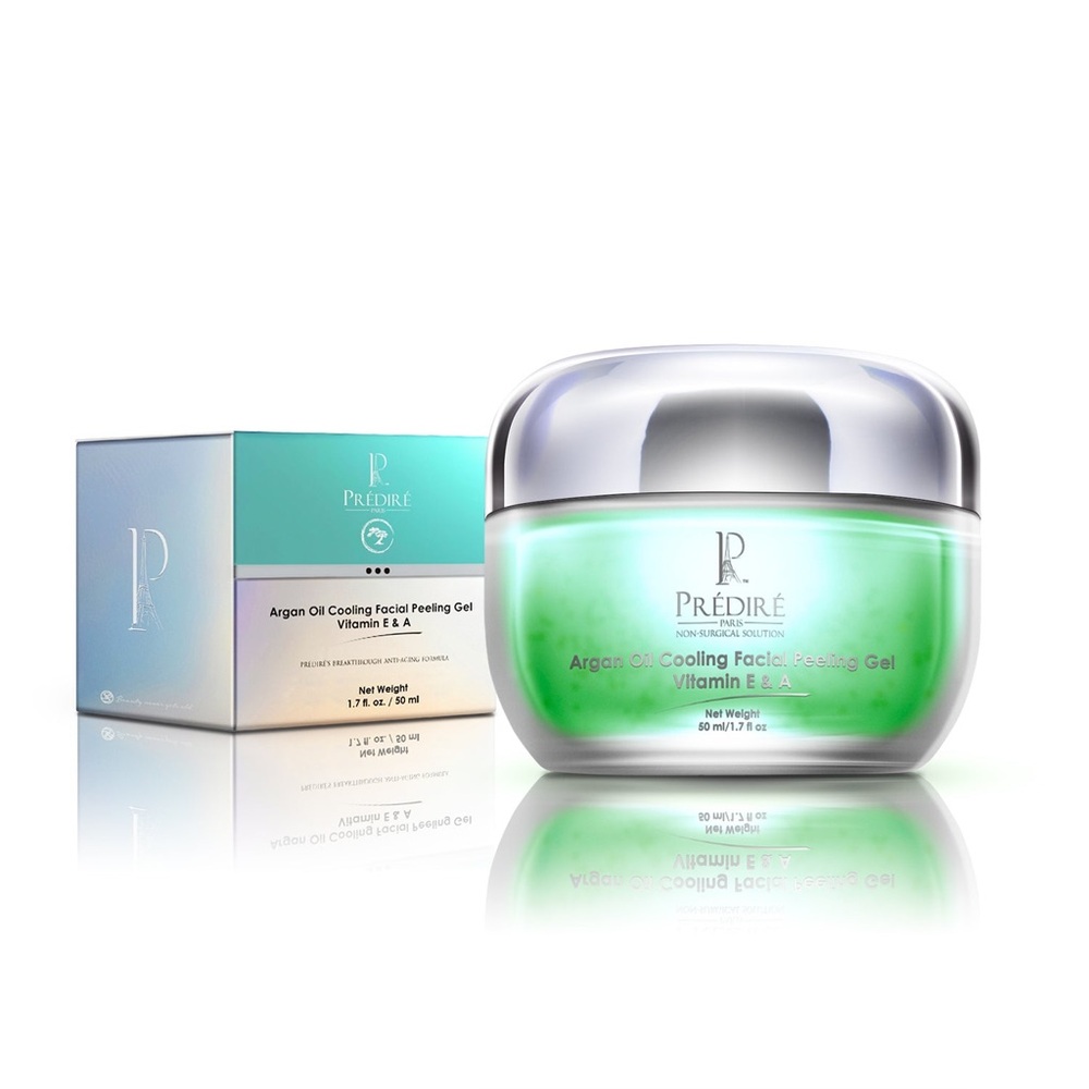 PREDIRE PARIS Oil Control Argan Oil Cooling Facial Peeling Gel SEALED NEW
